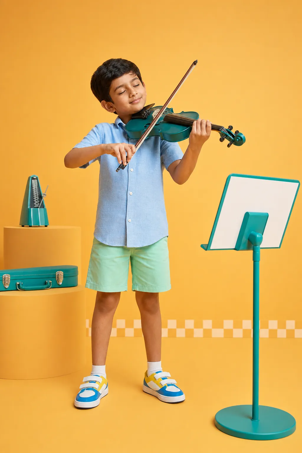 Violin lesson